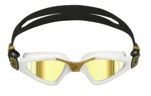 Aqua Sphere - Kayenne Mirror Lens Goggle - White/Gold