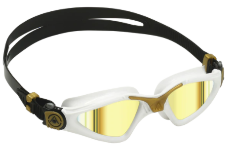 Aqua Sphere - Kayenne Mirror Lens Goggle - White/Gold