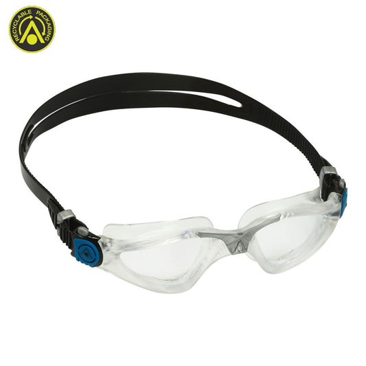 Aqua Sphere - Kayenne Smoke Lens Goggle - Clear/Petrol