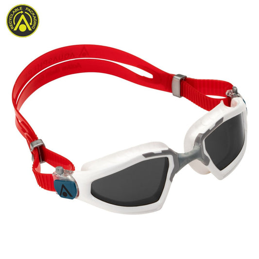 Aqua Sphere - Kayenne Pro Photochromatic Lens Goggle - White Grey Frame