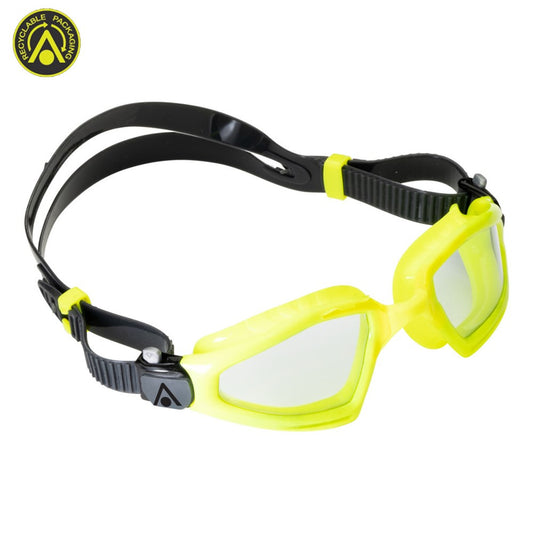 Aqua Sphere - Kayenne Pro Clear Lens Goggle - Yellow Frame