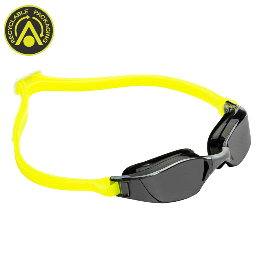 Aqua Sphere - XCEED Smoke Lens Goggle - Black/Yellow Frame