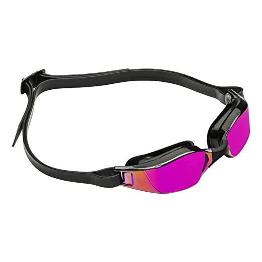 Aqua Sphere - XCEED Titanium Mirror Goggle - Pink Lens Black Frame