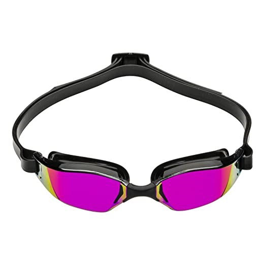 Aqua Sphere - XCEED Titanium Mirror Goggle - Pink Lens Black Frame