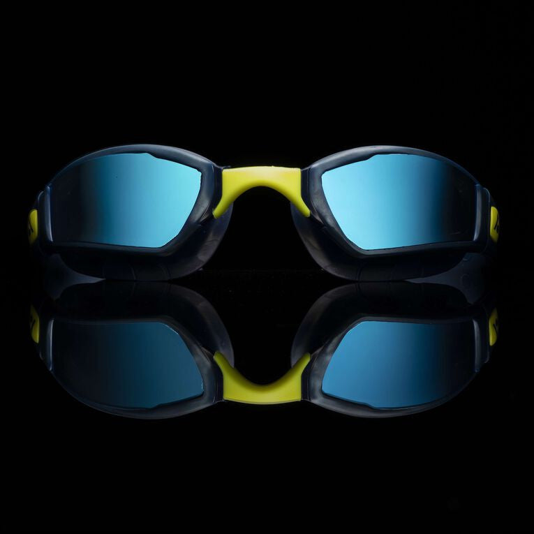 Aqua Sphere - XCEED Titanium Mirror Goggle - Blue Titanium Mirror Lens Navy Frame