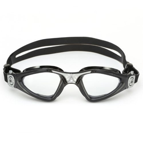 Aqua Sphere - Kayenne Clear Lens Goggle - Black-Silver