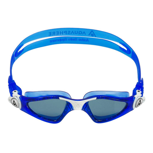 Aqua Sphere - Kayenne Jr Swim Goggle - Smoke Lens Blue White Frame