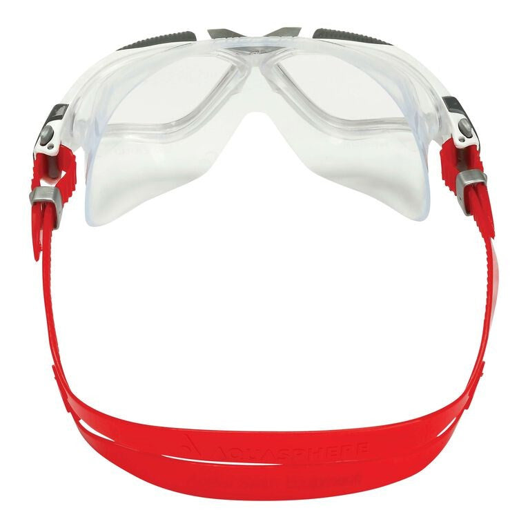 Aqua Sphere - Vista Mask - White Silver Frame Clear Lens