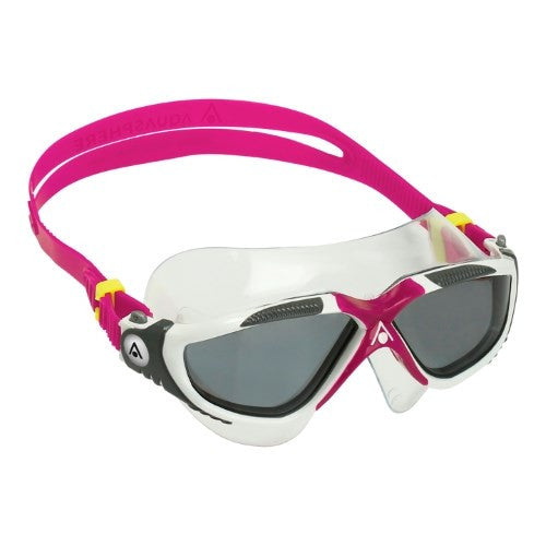 Aqua Sphere - Vista Mask - White/Raspberry Smoke Lens