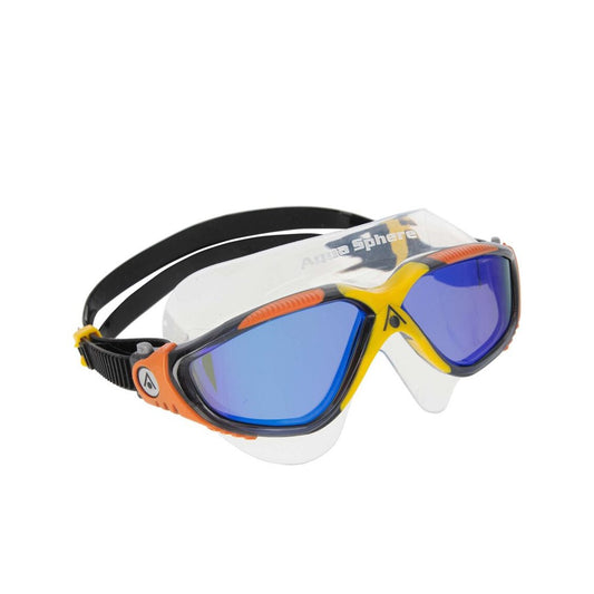 Aqua Sphere - Vista Mask - Indigo Titanium Mirror Lens Grey Orange