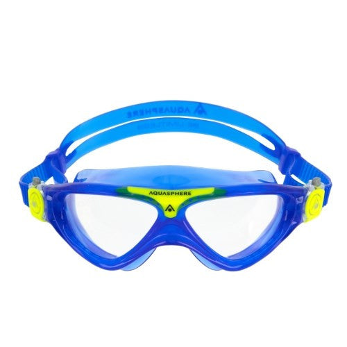 Aqua Sphere - Vista Junior Mask - Blue Yellow Frame Clear Lens