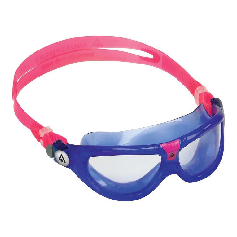 Aqua Sphere - Seal Kid 2 Mask - Clear Lens Blue Pink Frame