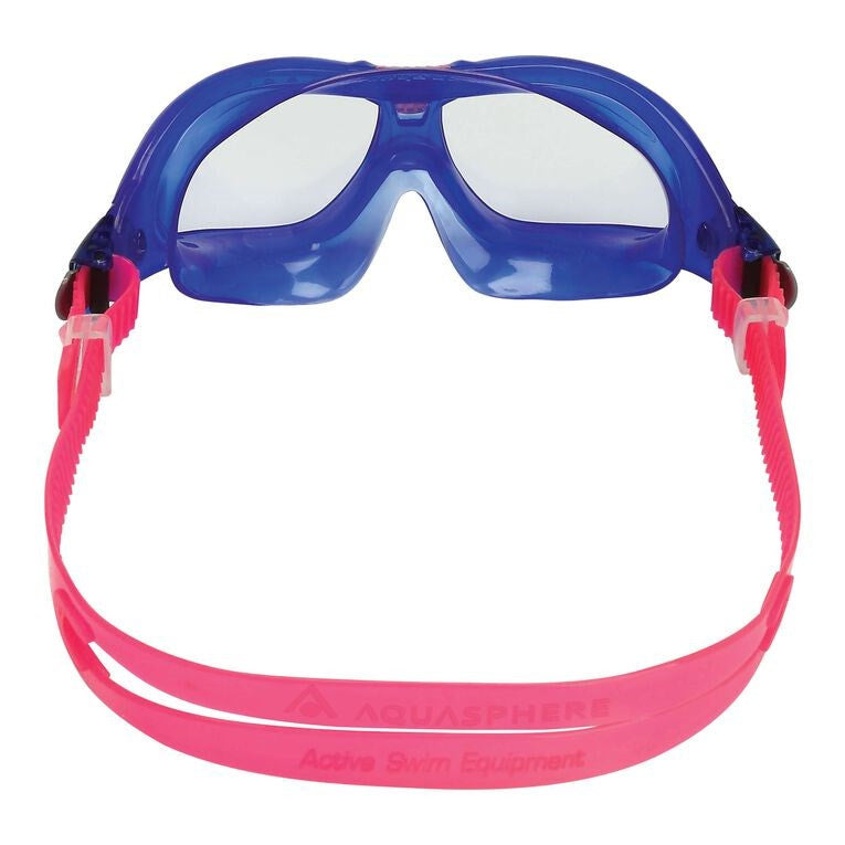 Aqua Sphere - Seal Kid 2 Mask - Clear Lens Blue Pink Frame