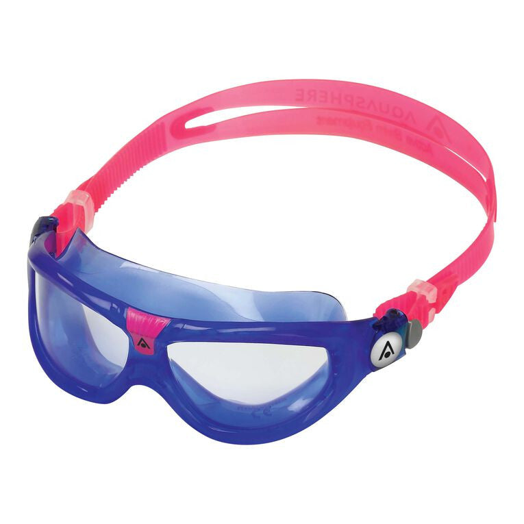 Aqua Sphere - Seal Kid 2 Mask - Clear Lens Blue Pink Frame