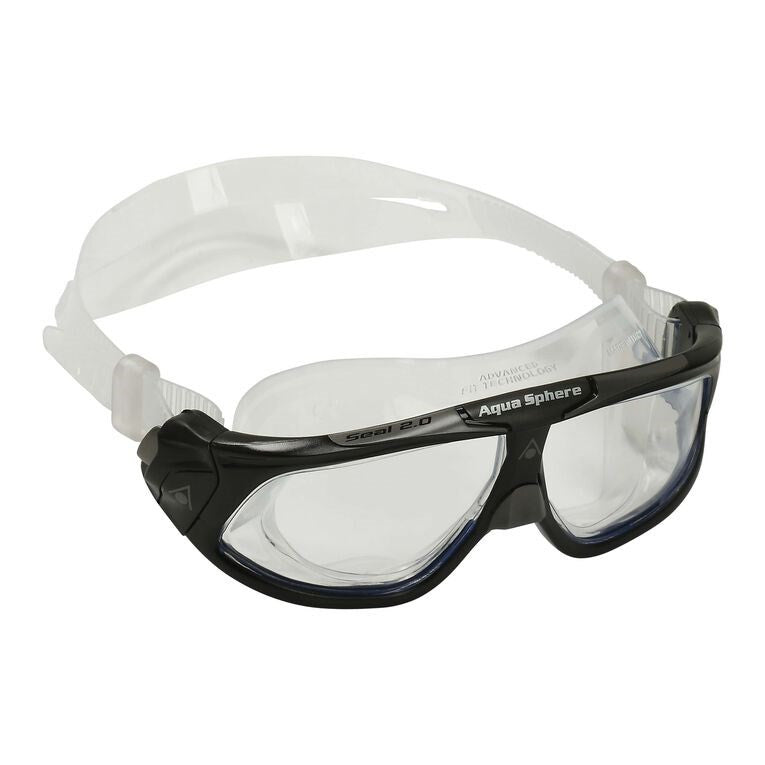 Aqua Sphere - Seal 2.0 Mask - Clear Lens Black Grey Frame