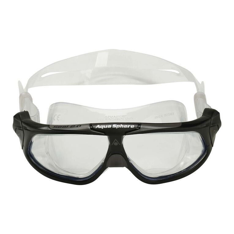 Aqua Sphere - Seal 2.0 Mask - Clear Lens Black Grey Frame