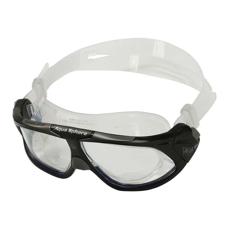 Aqua Sphere - Seal 2.0 Mask - Clear Lens Black Grey Frame