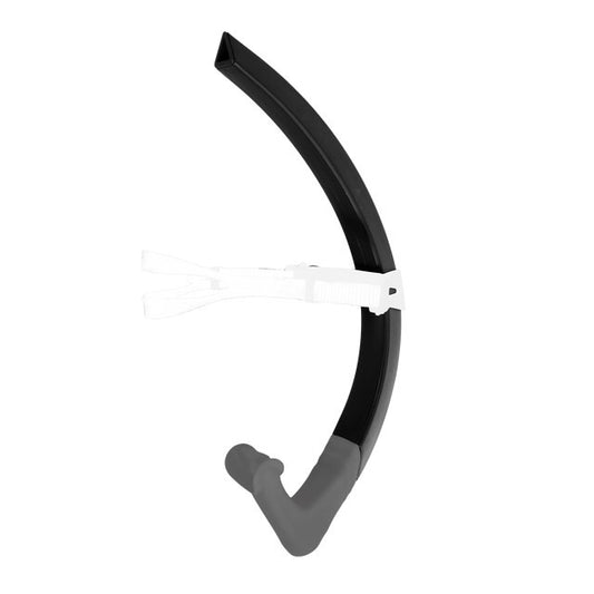 Aqua Sphere - Focus Snorkel - Regular Fit - Black Grey