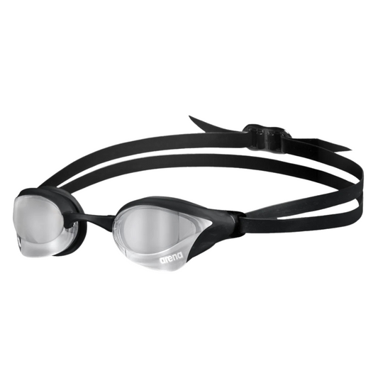 Arena - Cobra Core Swipe Mirror Goggle - Silver Black