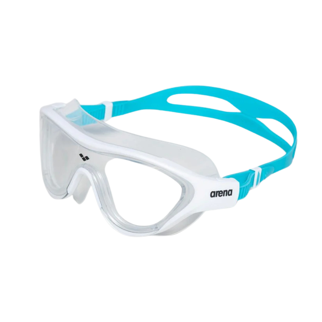 Arena - The One Mask - Junior - Clear/White/Light Blue