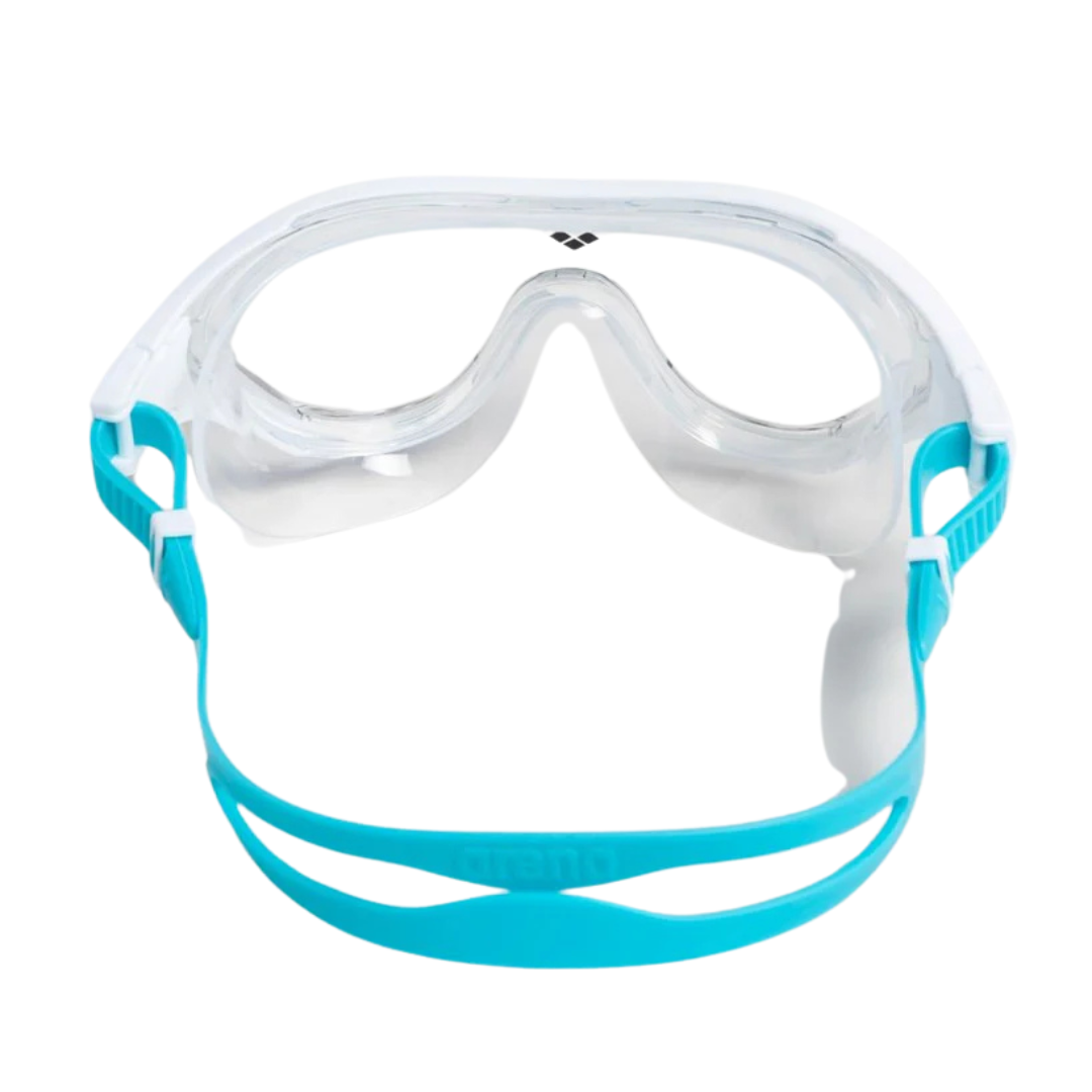 Arena - The One Mask - Junior - Clear/White/Light Blue