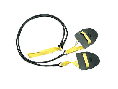 Eyeline - Dry Land Training Hand Paddles & Mounting Loops Strength - Light Weight