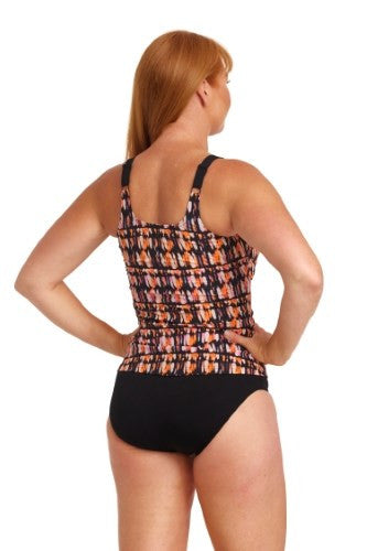 Funkita - Womens - Scoop Neck Tankini Top - Headlights