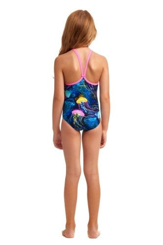 Funkita - Toddler Girls - Printed One Piece - Schwimma Stinga