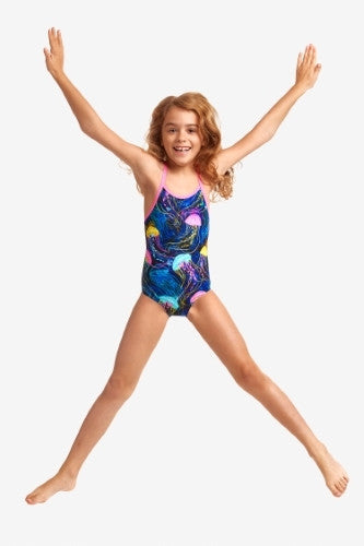 Funkita - Toddler Girls - Printed One Piece - Schwimma Stinga