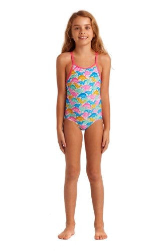 Funkita - Toddler Girls - Printed One Piece - Minisaurus