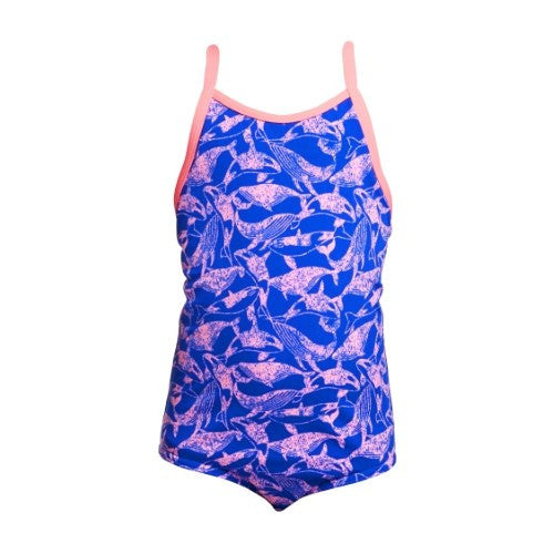 Funkita - Toddler Girls - Printed One Piece - Minky Pinky