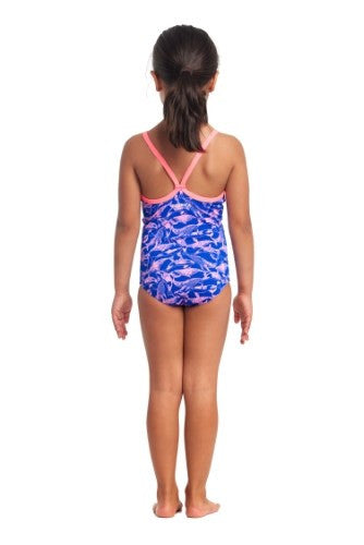 Funkita - Toddler Girls - Printed One Piece - Minky Pinky