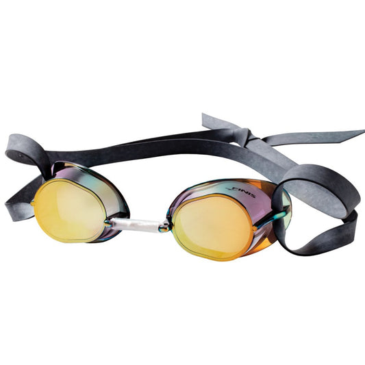 Finis - Dart - Traditional Hard Frame Goggles - Gold Mirror