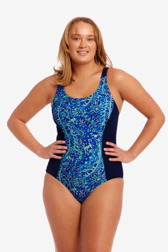 Funkita - Womens - Brace Me Back One Piece - Blues Festival