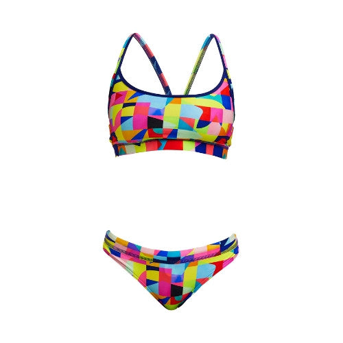 Funkita - Womens - Sports Brief - On The Grid