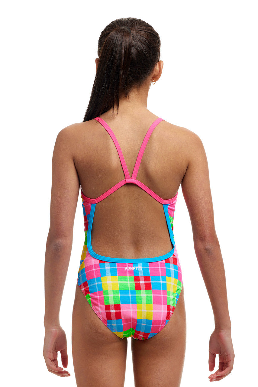 Funkita - Girls - Single Strap One Piece - Party Patch