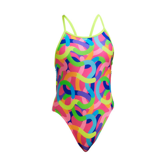 Funkita - Girls - Single Strap One Piece - Curly Wurly