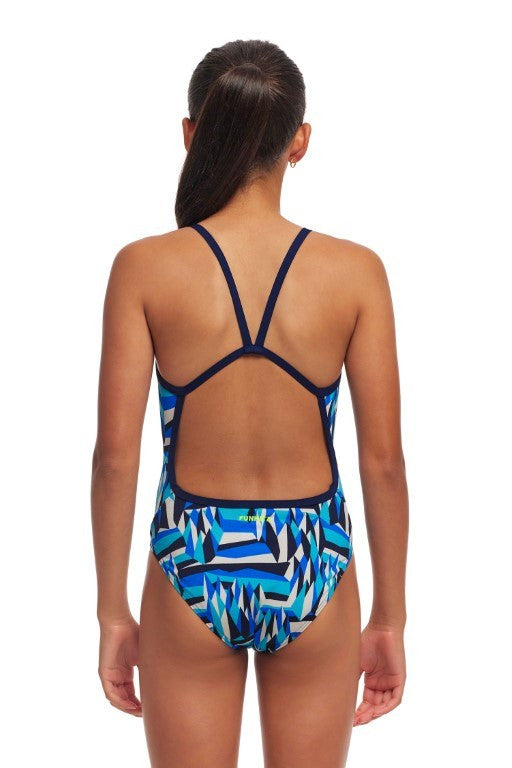 Funkita - Girls - Single Strap One Piece - Polar Caps