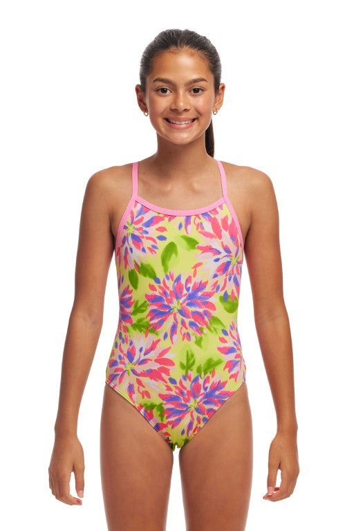 Funkita - Girls - Single Strap One Piece - Spring Sun