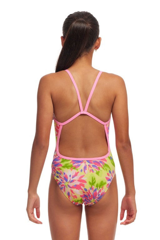 Funkita - Girls - Single Strap One Piece - Spring Sun