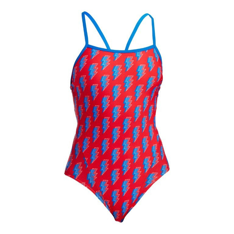 Funkita - Girls - Single Strap One Piece - Hot Volt