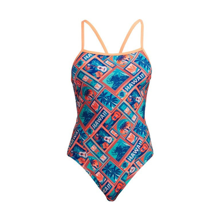 Funkita - Womens - Single Strap One Piece - Tiki Tango