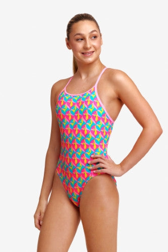 Funkita - Girls - Diamond Back One Piece Swimsuit - Foxy Friends