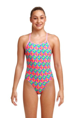 Funkita - Girls - Diamond Back One Piece Swimsuit - Foxy Friends