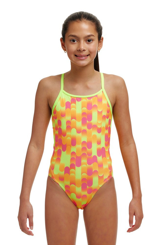 Funkita - Girls - Diamond Back One Piece - Little Dotty