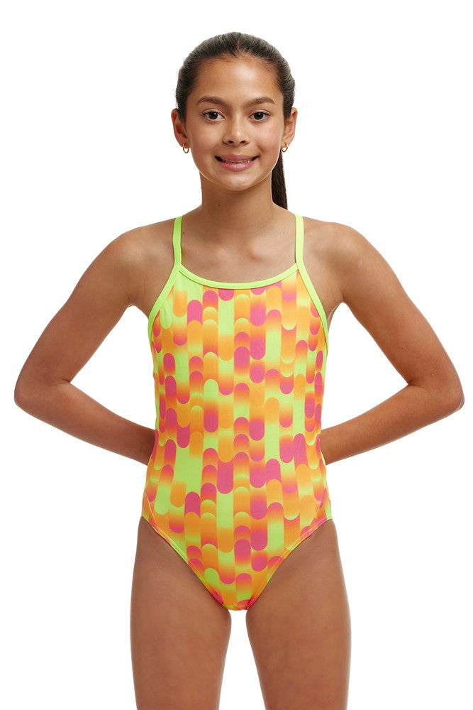 Funkita - Girls - Diamond Back One Piece - Little Dotty