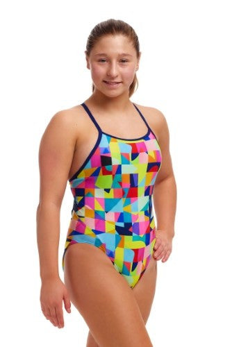 Funkita - Girls - Diamond Back One Piece - On The Grid