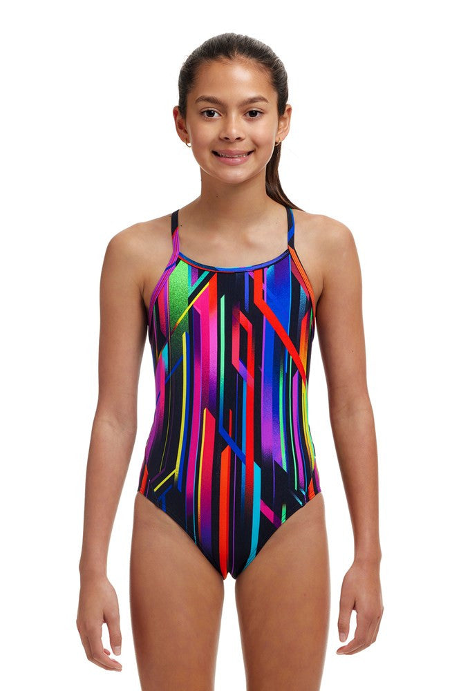 Funkita - Girls - Diamond Back One Piece - Baby Beamer