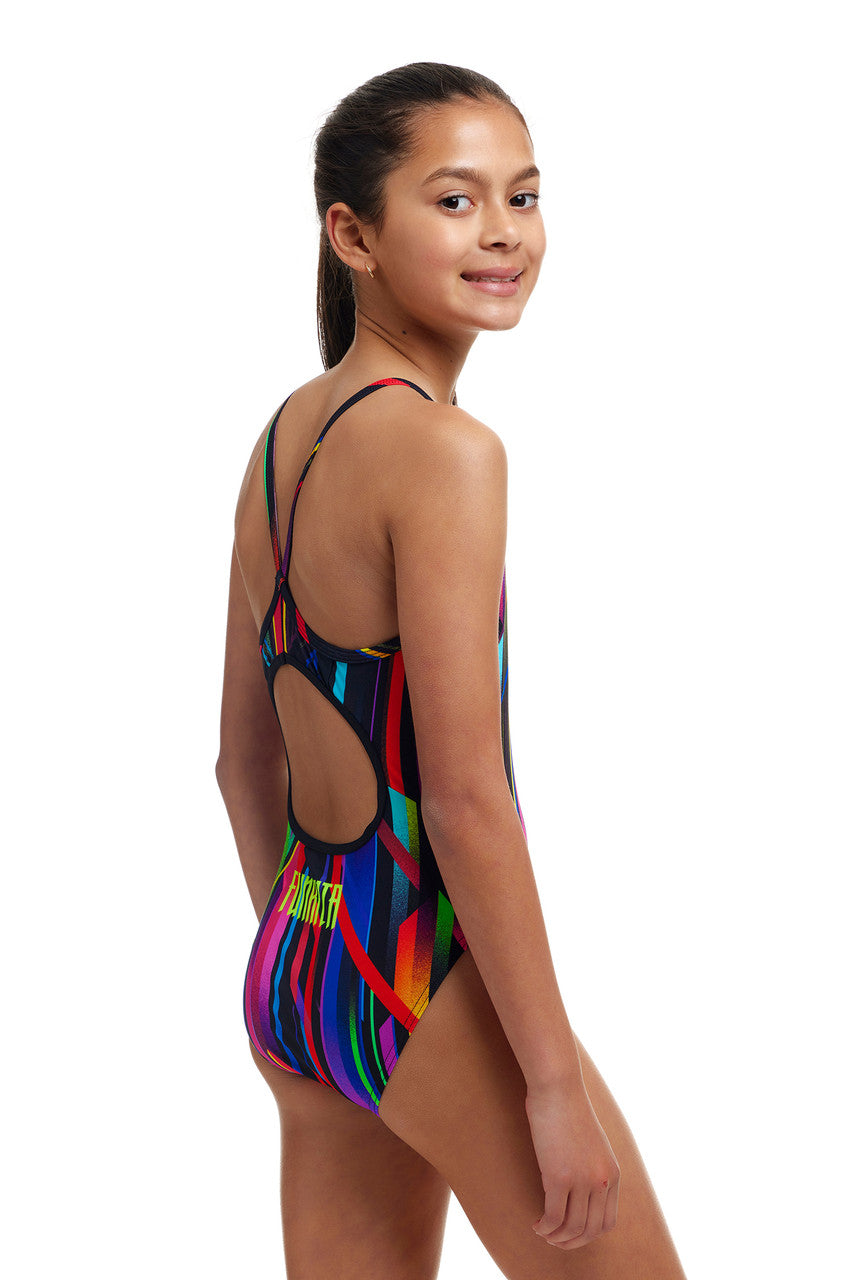 Funkita - Girls - Diamond Back One Piece - Baby Beamer