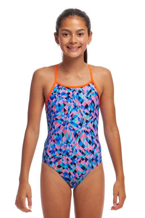 Funkita - Girls - Diamond Back One Piece - Warp Tour